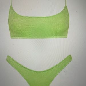 TRIANGL MICA GREEN BIKINI